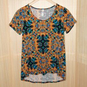 Lularoe High Low Jewel Tone T-Shirt. Small